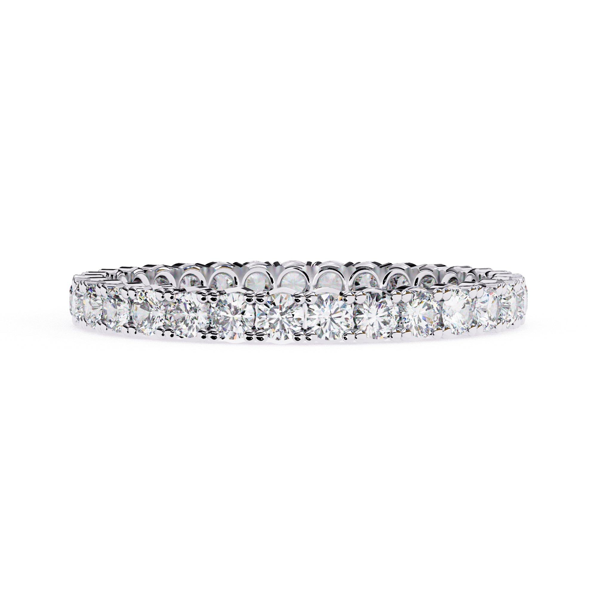 Gold Diamond Eternity Band
