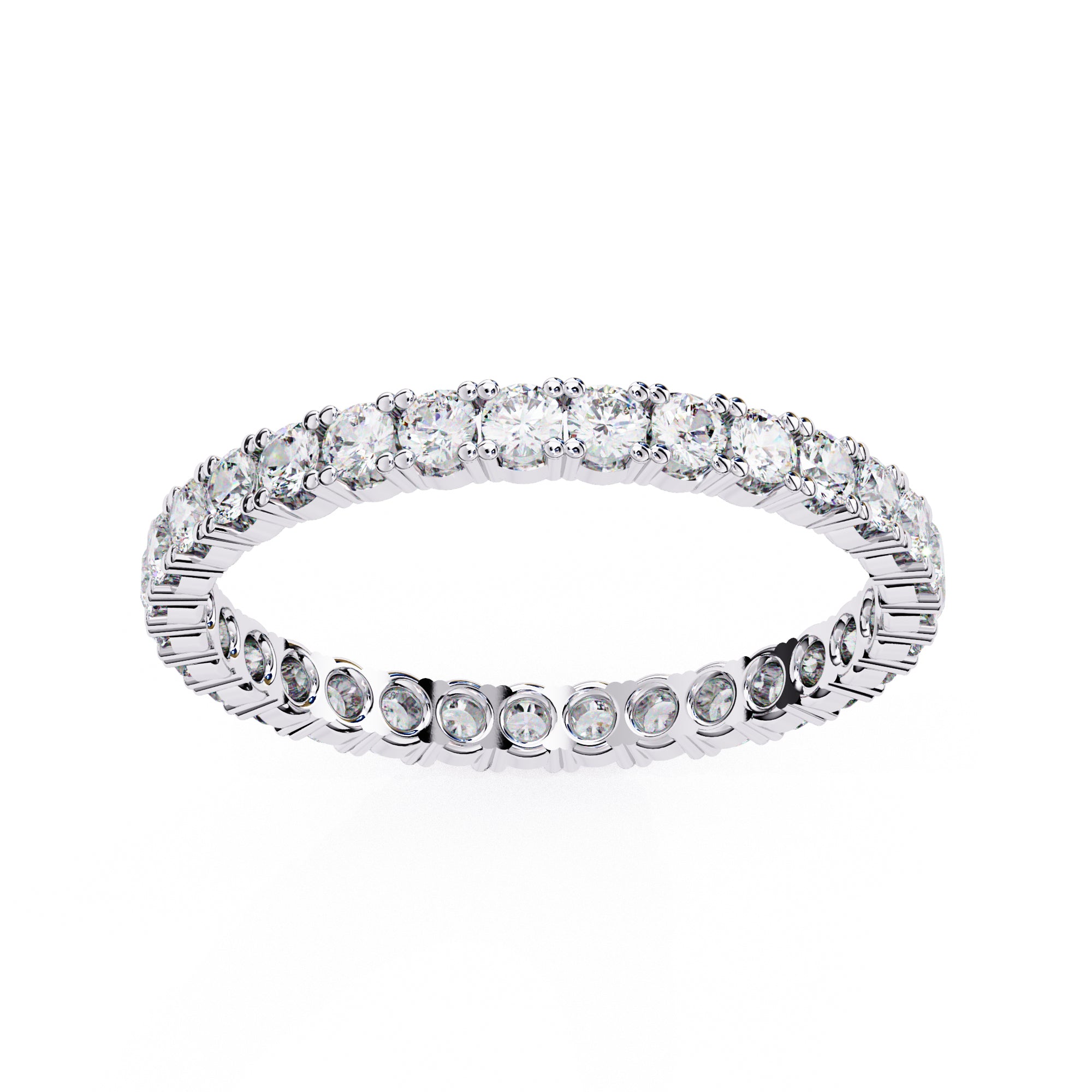 Gold Diamond Eternity Band