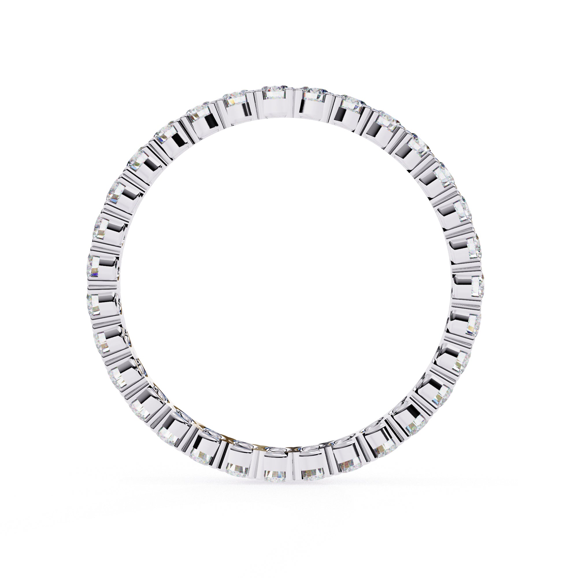 Gold Diamond Eternity Band
