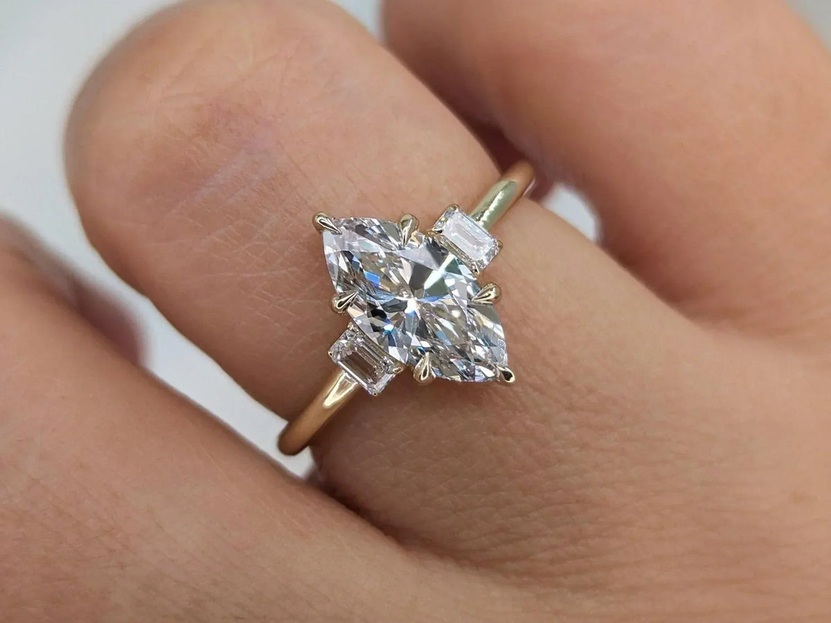 Why Marquise Diamond Rings Are Having a Major Comeback