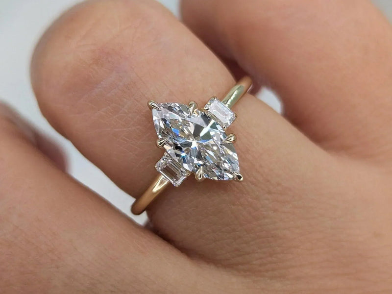 Why Marquise Diamond Rings Are Having a Major Comeback