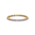 11ct Round Cut Diamond Tennis Bracelet in Gold