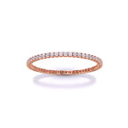 11ct Round Cut Diamond Tennis Bracelet in Gold