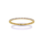 11ct Round Cut Diamond Tennis Bracelet in Gold