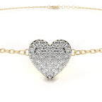 Heart Shape Diamond Bracelet for 
women