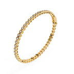 Affordable gold diamond bracelet