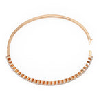 Rose Gold lab grown diamond tennis bracelet