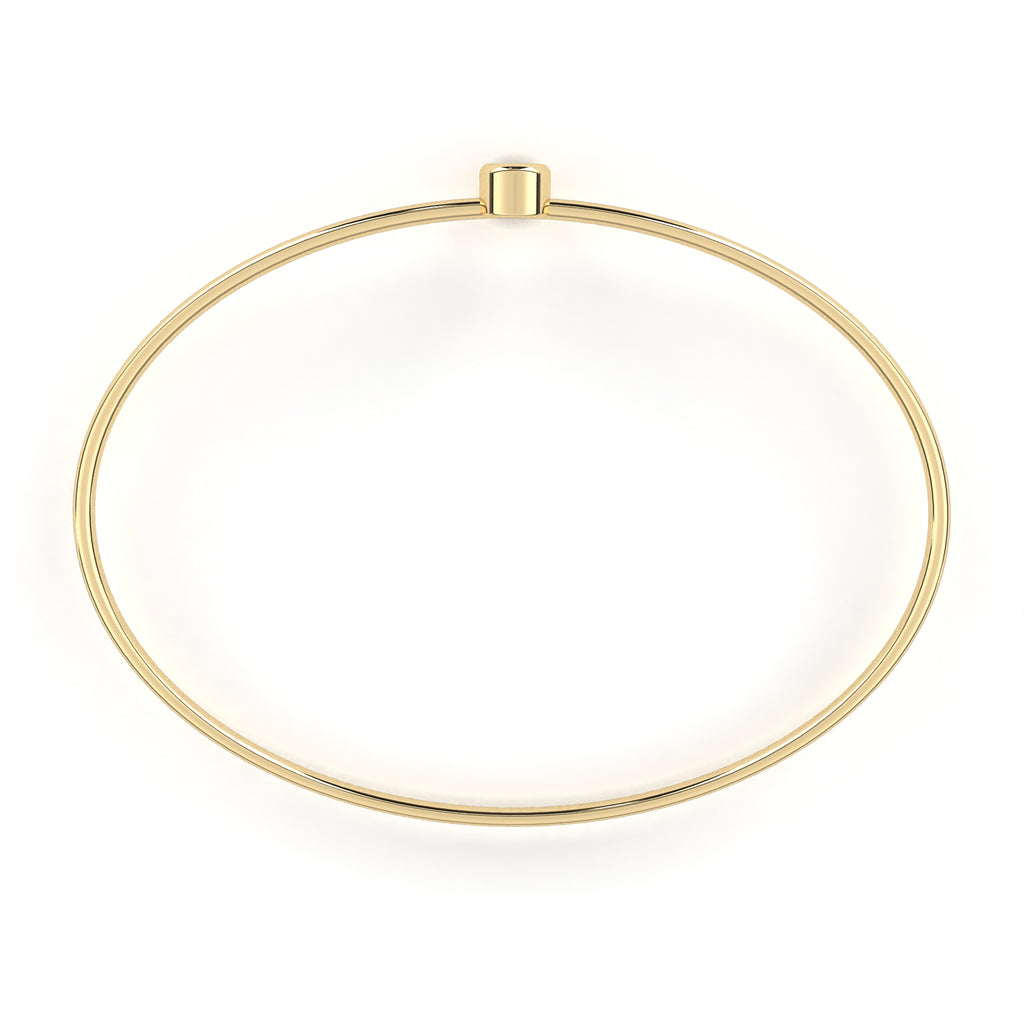 Gold Diamond Bangle for Women