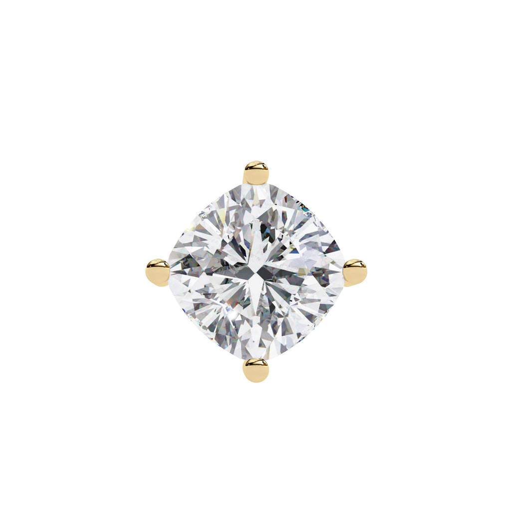 Classic round solitaire diamond pendant design