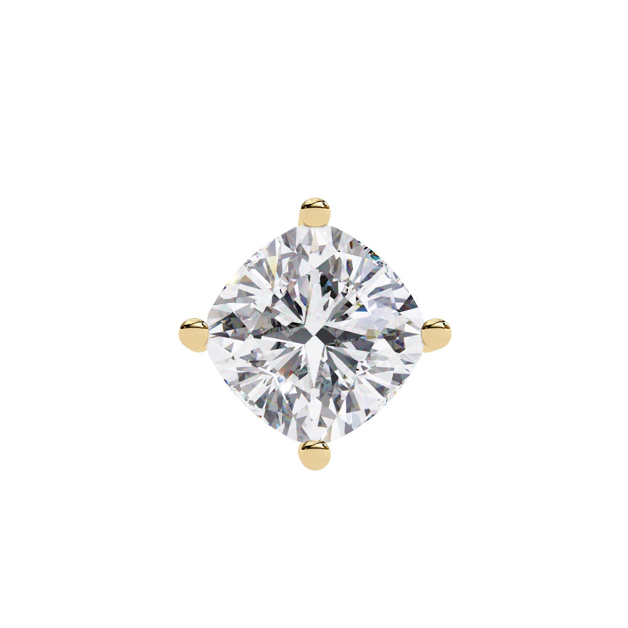 Classic round solitaire diamond pendant design