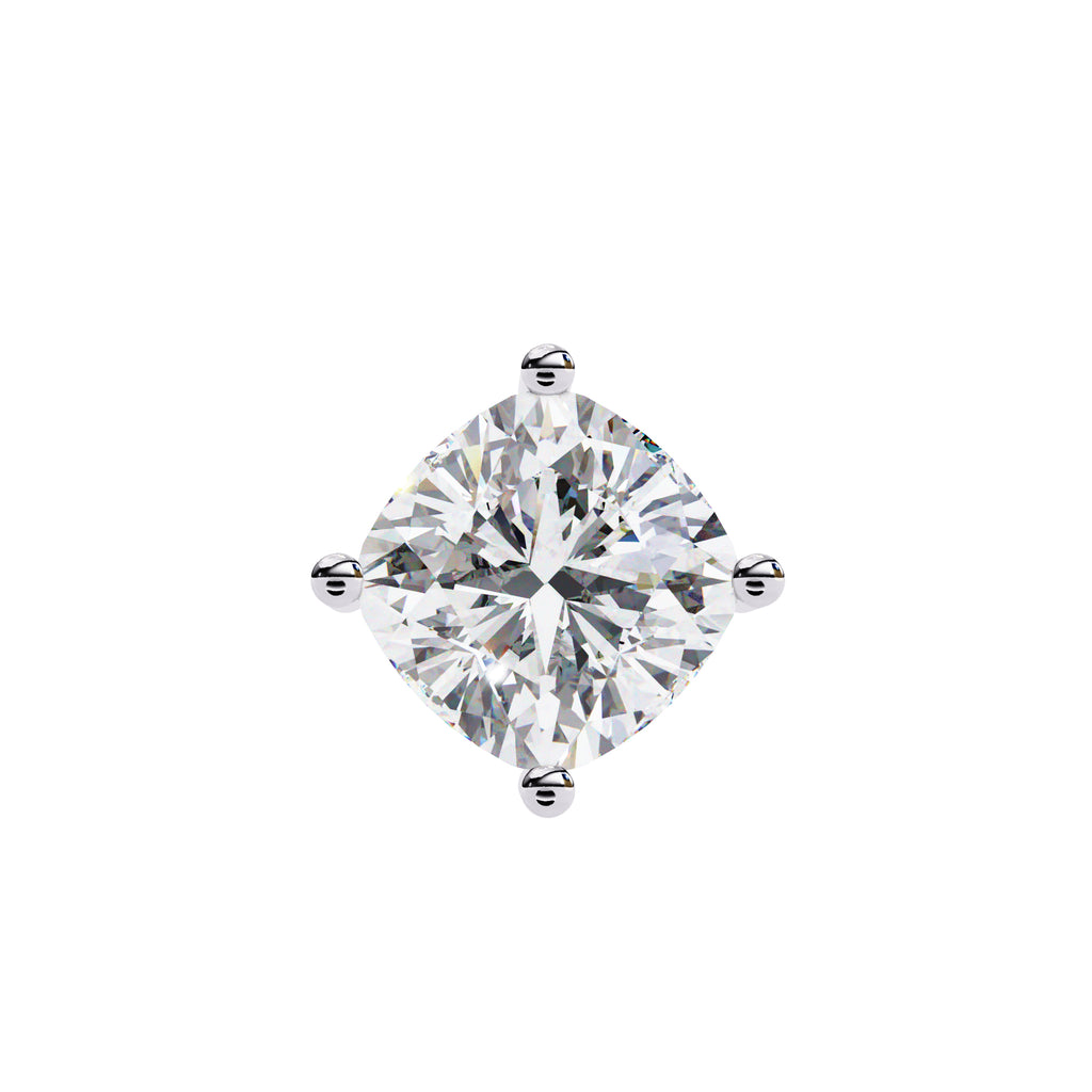 Classic round solitaire diamond pendant design