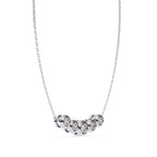 White Gold multi-stone diamond necklace