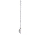 White Gold heart diamond pendant