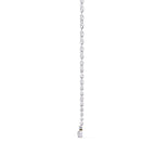 White Gold pendant chain with tiny diamond detail