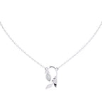 Luxury marquise diamond leaf pattern pendant