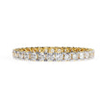 Round Full Eternity Diamond Band in Gold