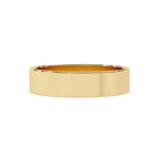 Classic gold wedding band