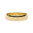 Classic gold wedding band