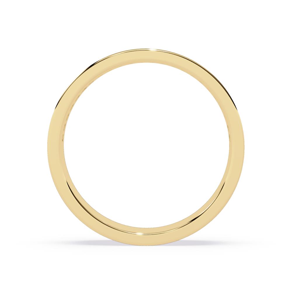 Elegant diamond wedding band for daily wear in gold