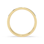 Elegant diamond wedding band for daily wear in gold