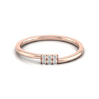 Six Diamond Wedding Ring in Melbourne
