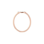 Diamond ring for women in white gold