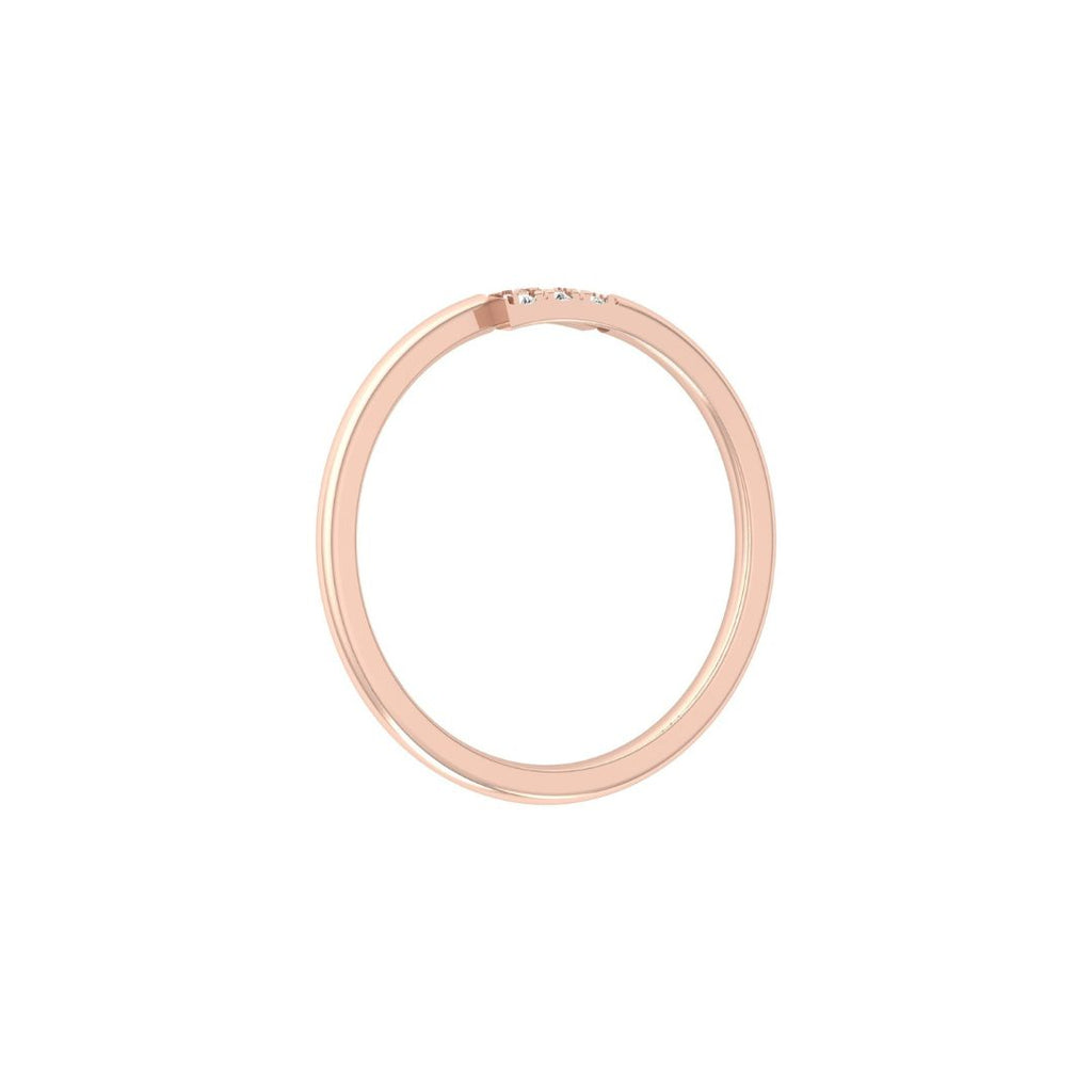 Rose Gold Wedding Band for Woman