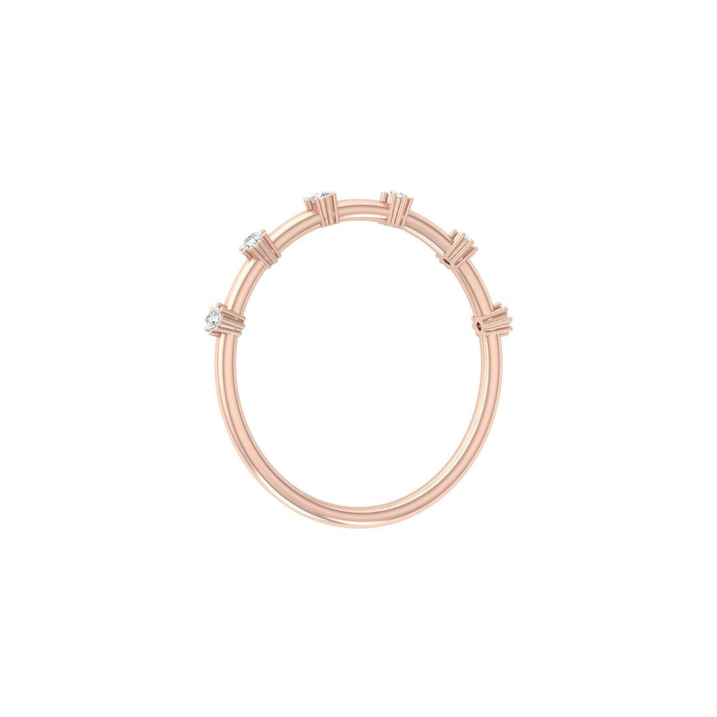 Classic Wedding Band in Rose Gold
