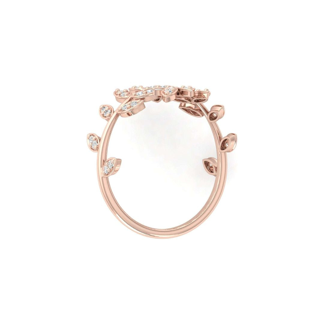 Diamond Ring in Rose Gold