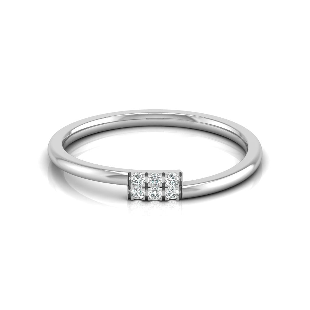 Six Diamond Wedding Ring in Melbourne