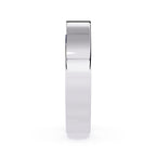 Luxury princess solitaire diamond band
