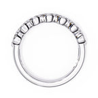 Delicate marquise diamond band