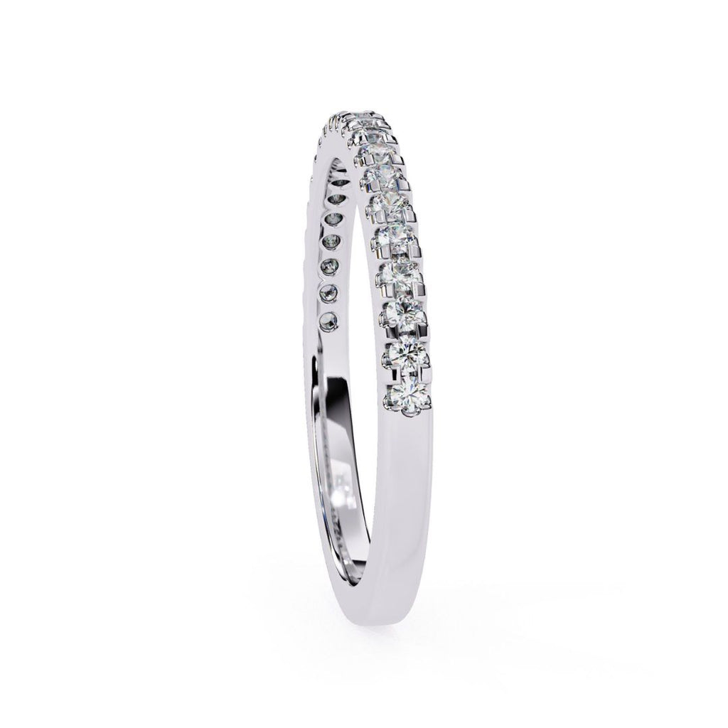 White Gold diamond eternity band