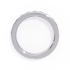 Premium lab diamond white gold band