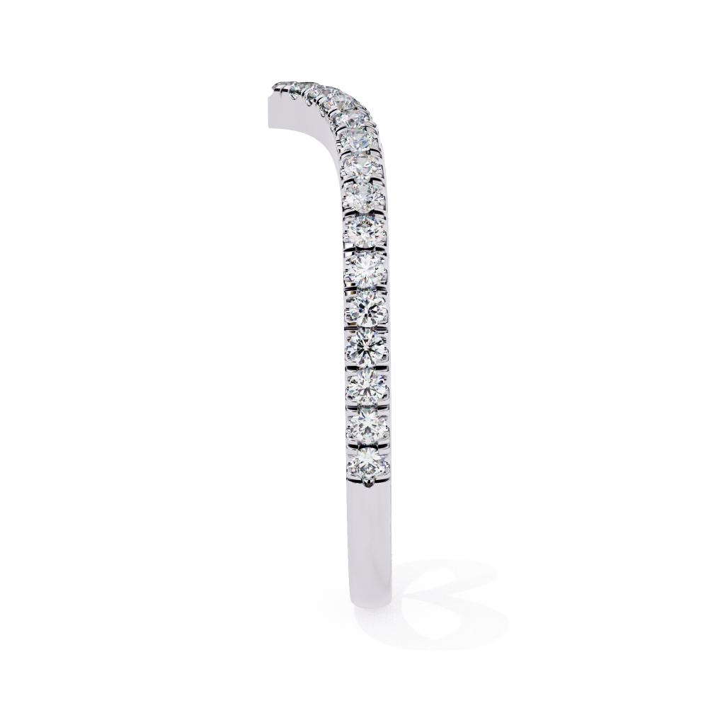 Diamond V curve stacking band