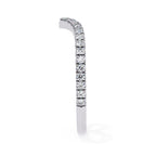 Diamond V curve stacking band