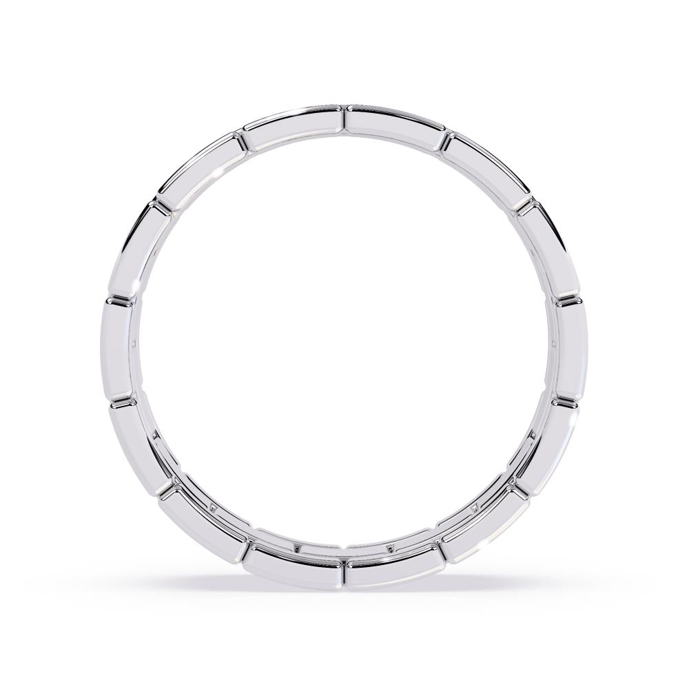 Premium white gold wedding ring