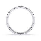 Premium white gold wedding ring