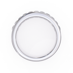 White Gold Full eternity diamond wedding band