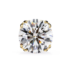 Elegant Round cut diamond stud earrings