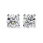 Diamond stud earrings