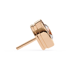 Rose gold earring