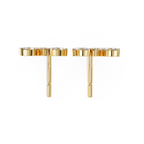 Elegant diamond stud earrings