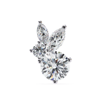 White Gold diamond stud earrings