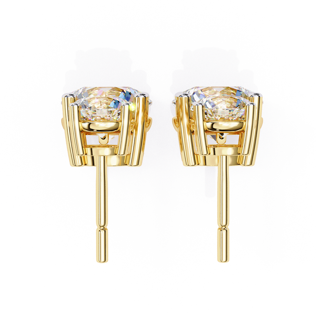 Statement diamond earrings