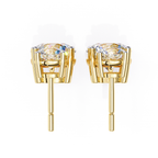 Statement diamond earrings
