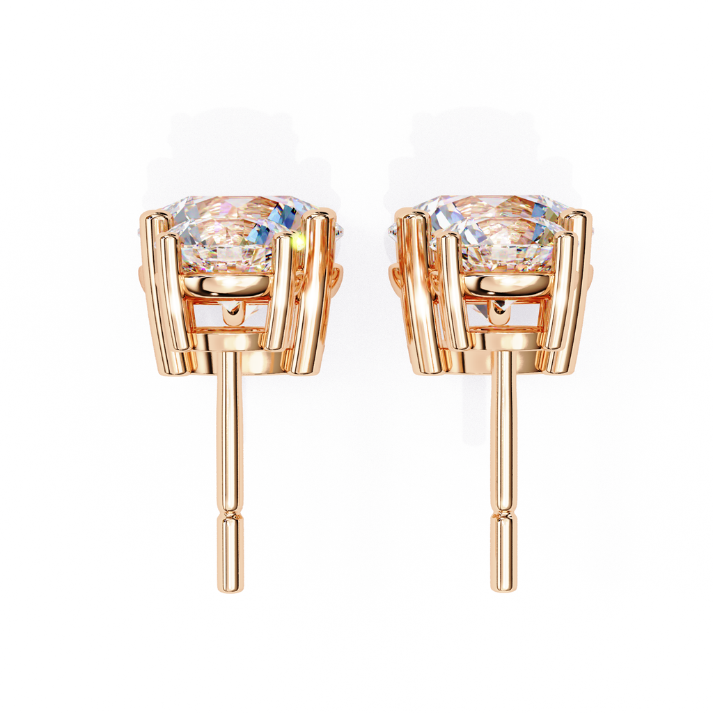 Statement diamond earrings
