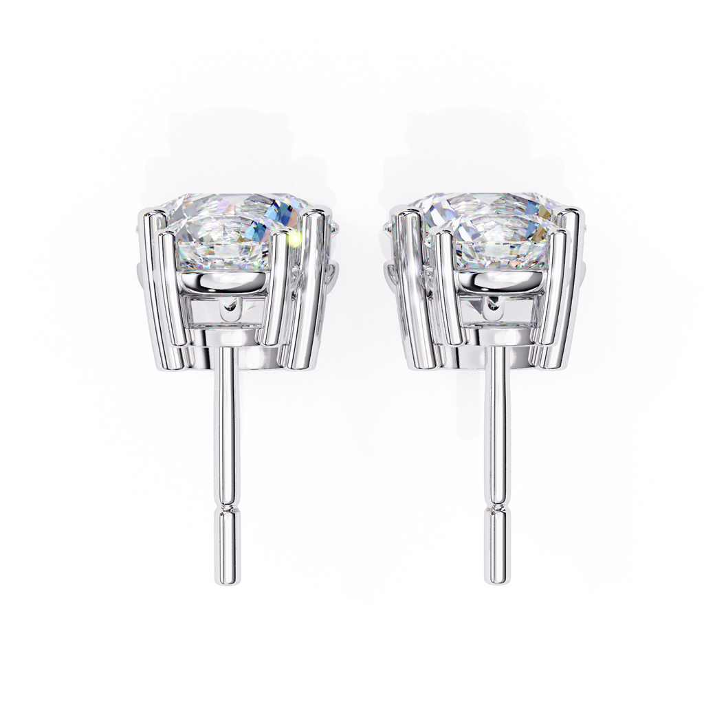 Statement diamond earrings