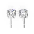 Statement diamond earrings