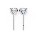 Designer Round diamond stud earrings